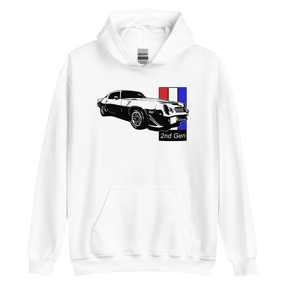 2nd Gen Camaro Hoodie Sweatshirt