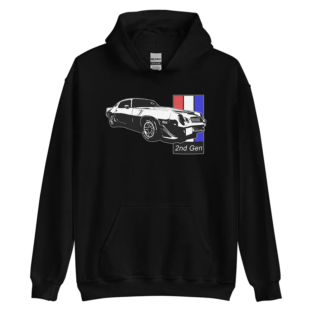 2nd Gen Camaro Hoodie Sweatshirt