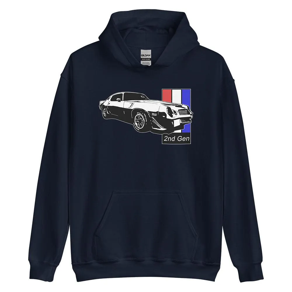 2nd Gen Camaro Hoodie Sweatshirt