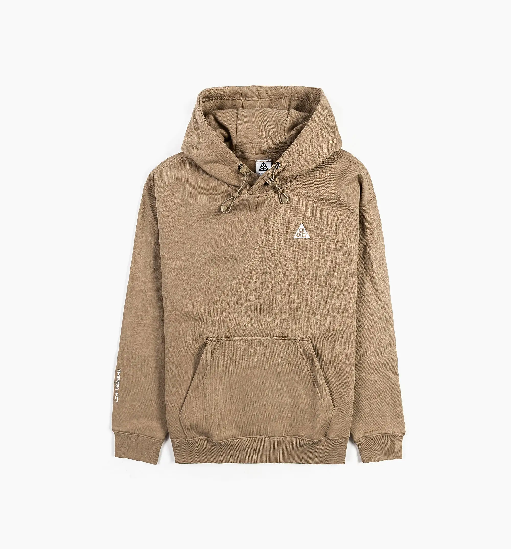 ACG Therma Fit Fleece Pullover Mens Hoodie - Khaki/Summit