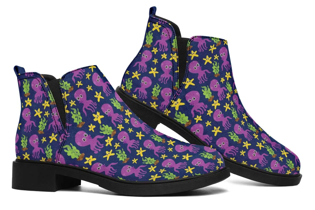 Adorable Octopus Neat Vibe Boots