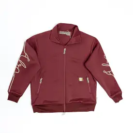 Advisory Board Crystals  ABC.123 Full Zip Track Jacket - Mauve