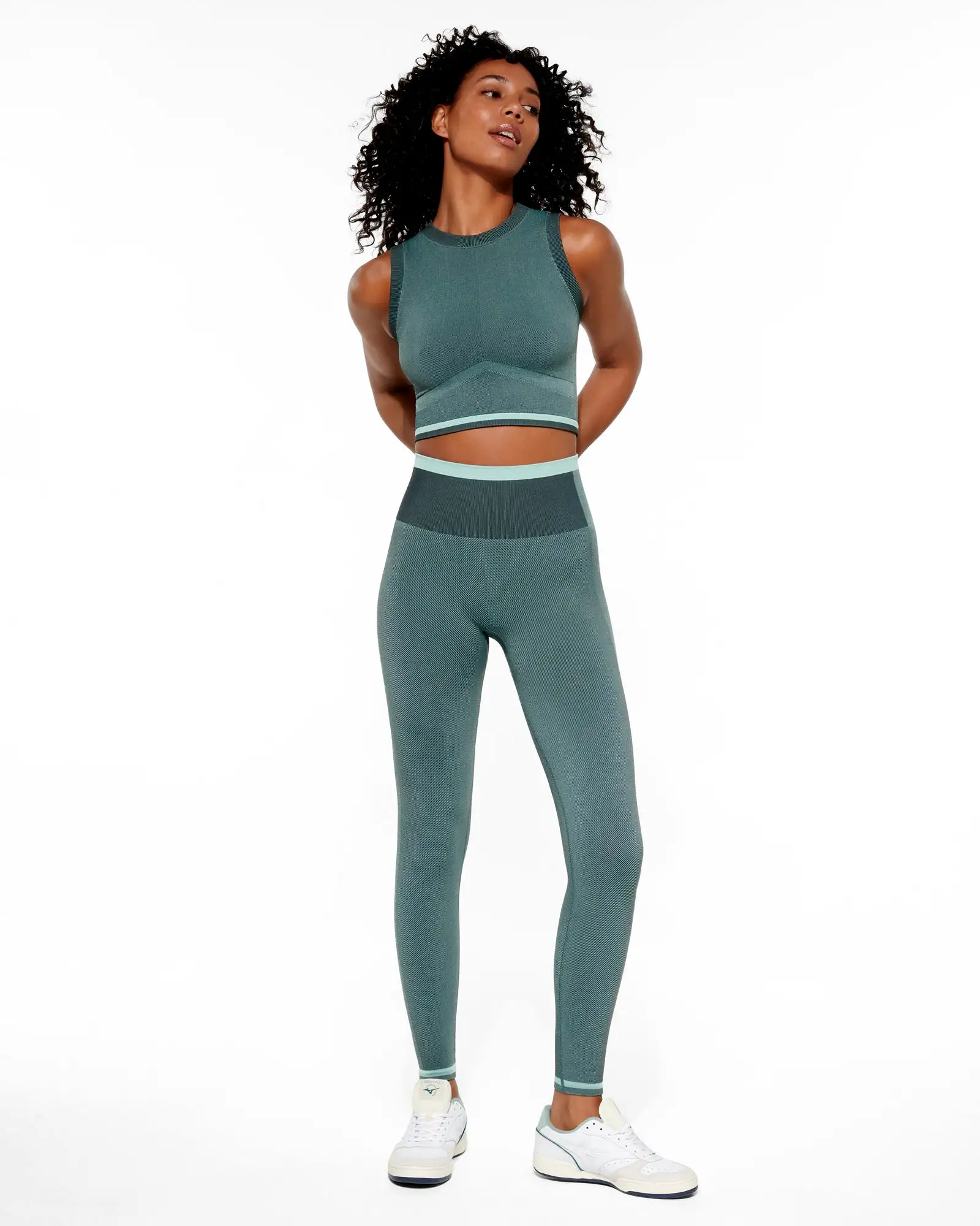 AERIAL SEAMLESS FULL LENGTH LEGGING SAGE