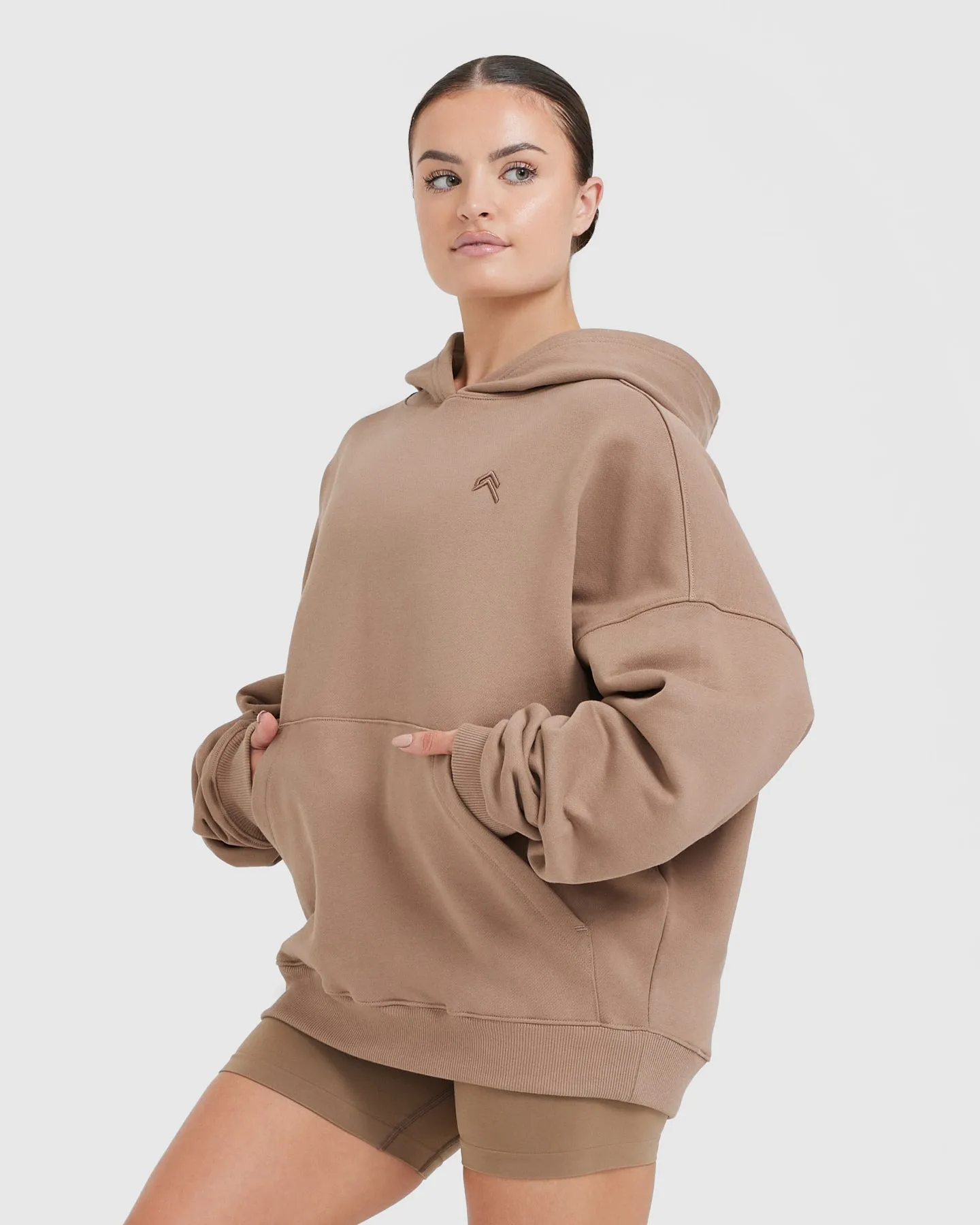 All Day Oversized Hoodie | Walnut