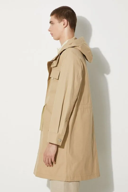 A.P.C. parka Parka Yael men's beige color