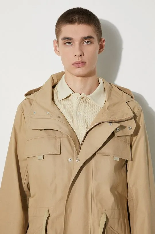 A.P.C. parka Parka Yael men's beige color