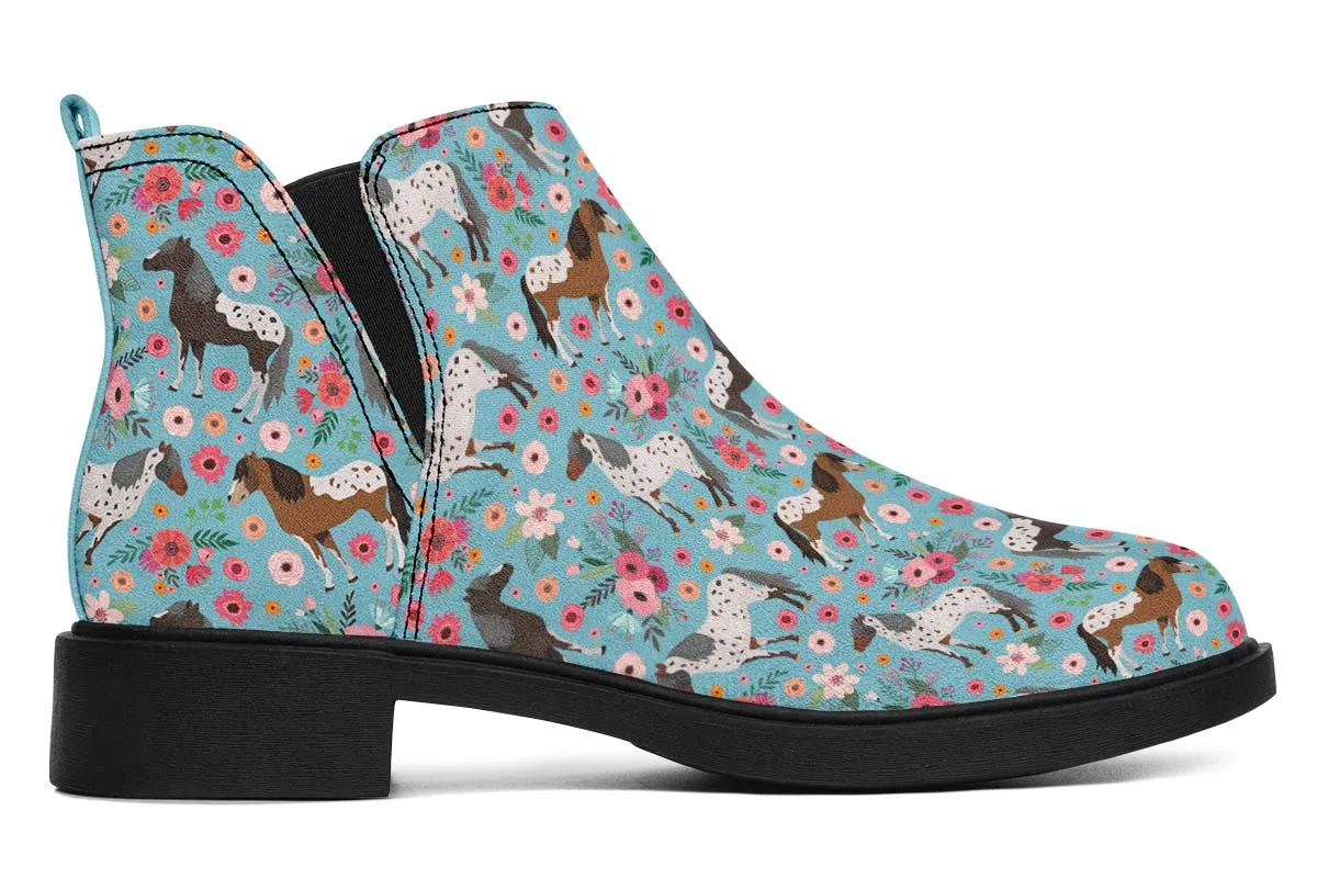 Appaloosa Horse Flower Neat Vibe Boots