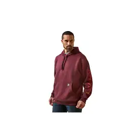 Ariat Rebar Graphic Hoodie Malbec Grey