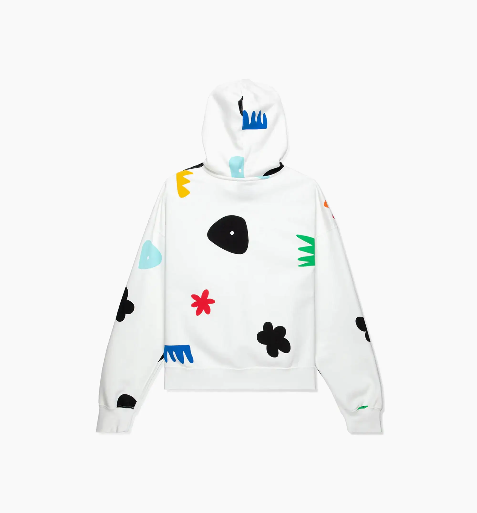 Artist Series By Mia Lee Fleece Womens Hoodie - White