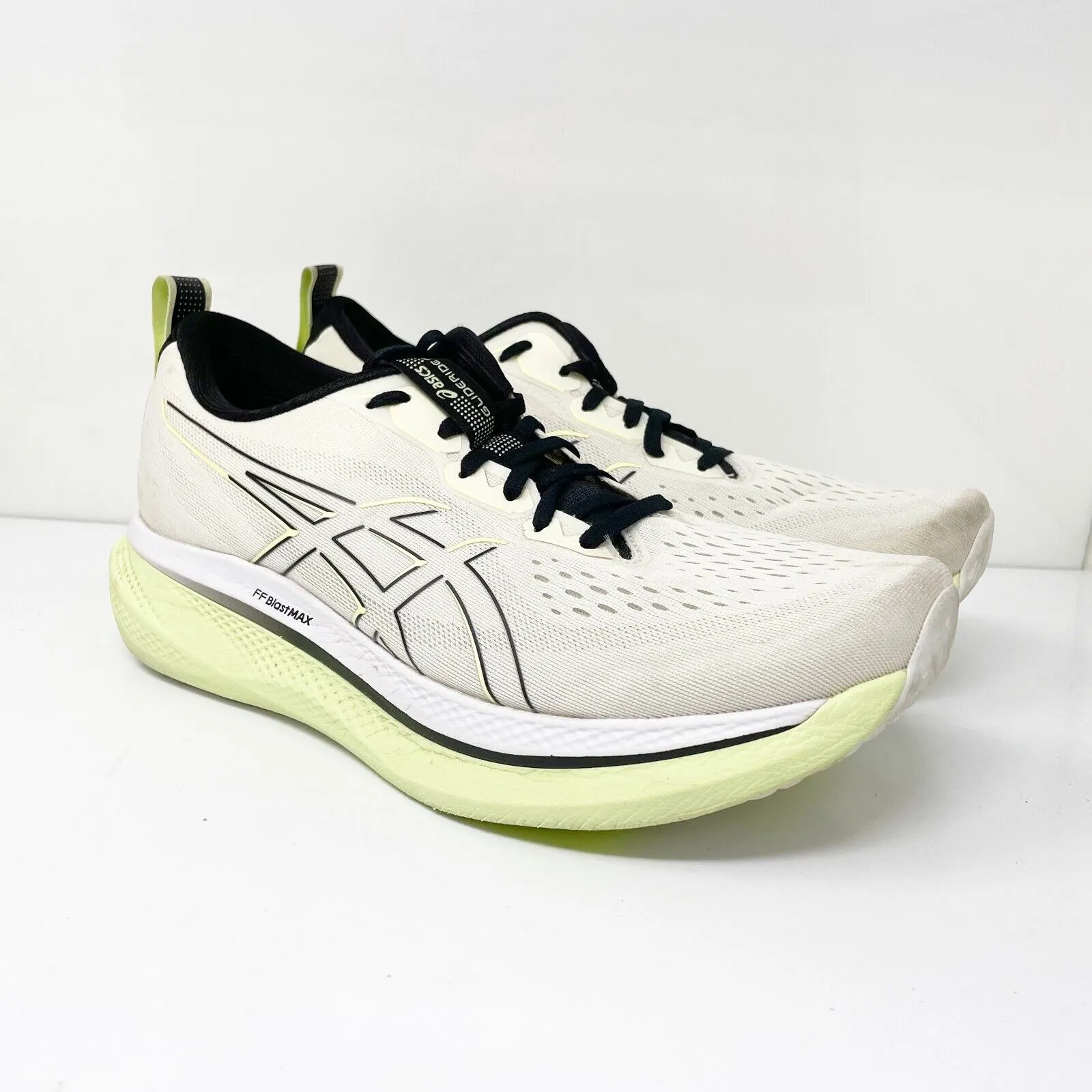 Asics Mens GlideRide Max 1011B891 Gray Running Shoes Sneakers Size 12