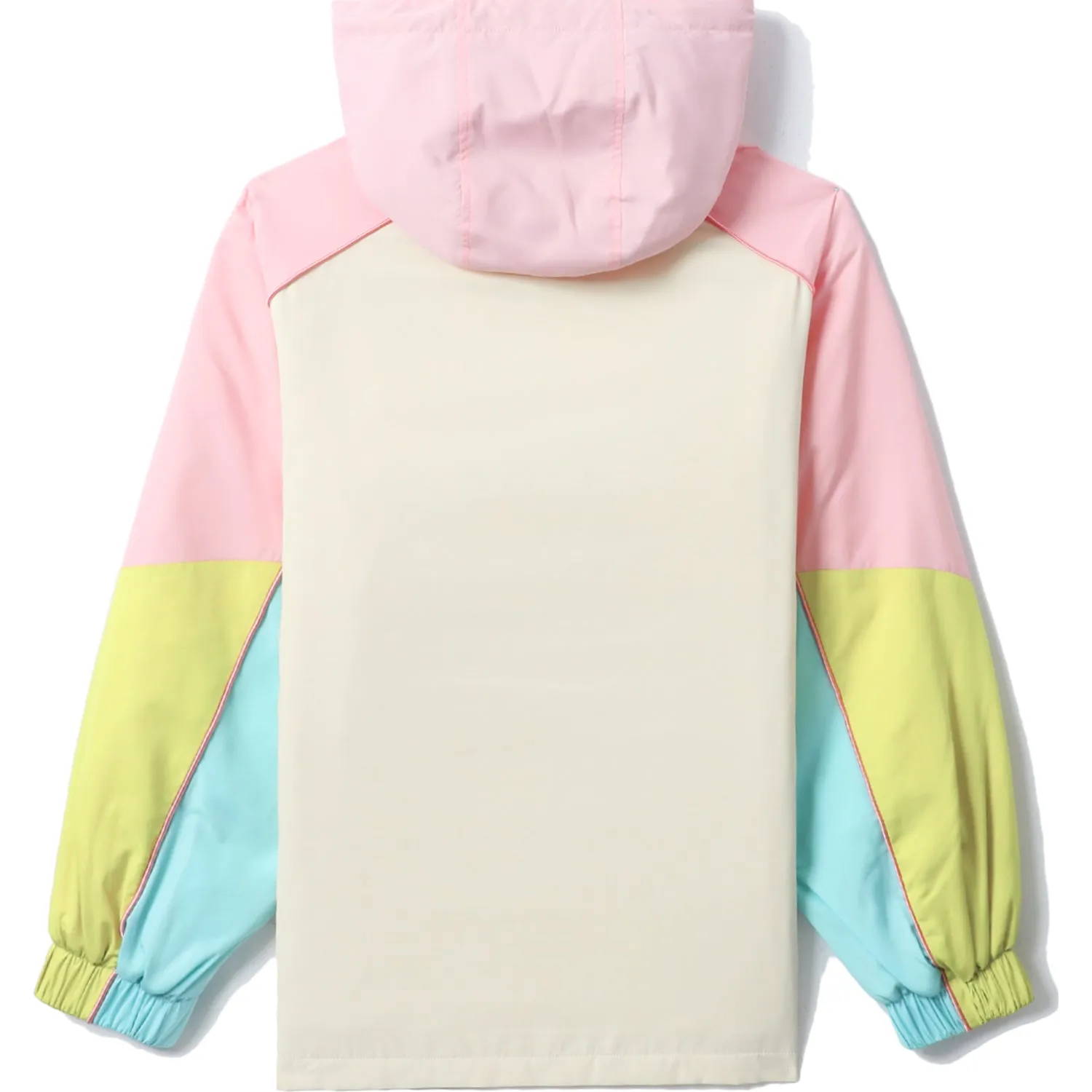 BAPY COLOR BLOCK HOODIE LADIES