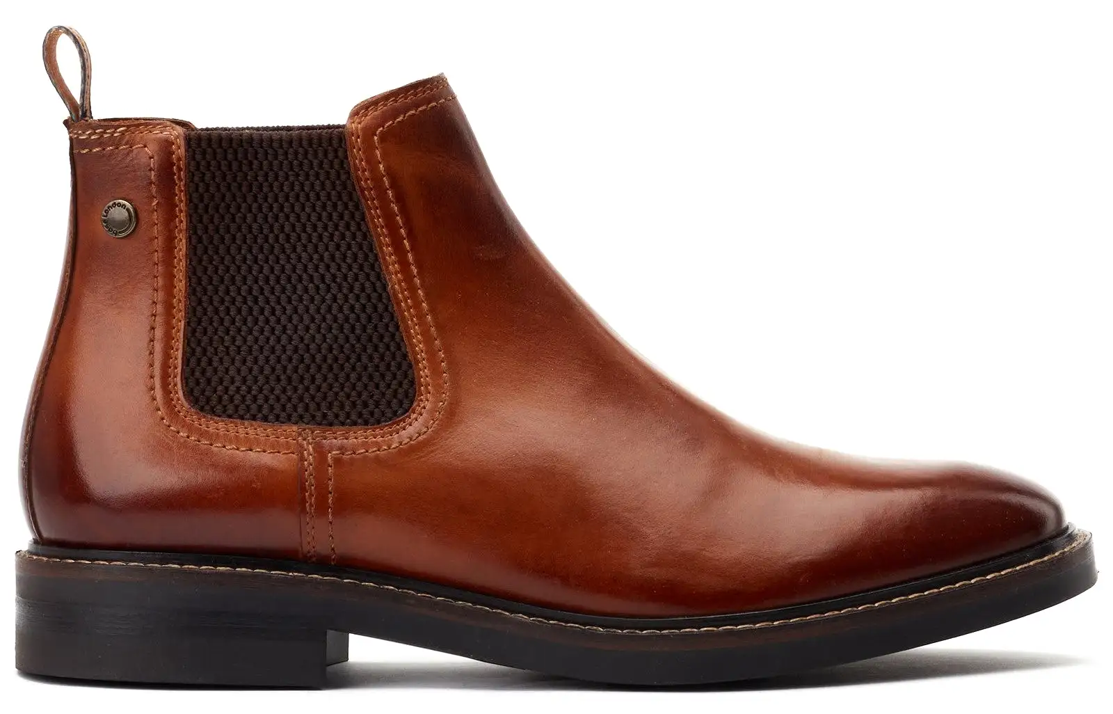 Base London Portland Mens Leather Chelsea Boot