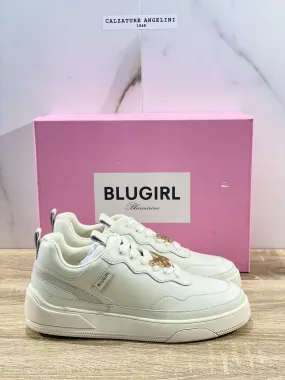 Blugirl Blumarine Donna sneaker Wow Pelle Sand casual shoes woman 39