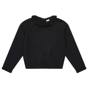 Bonton Child Froufrou Sweater Black