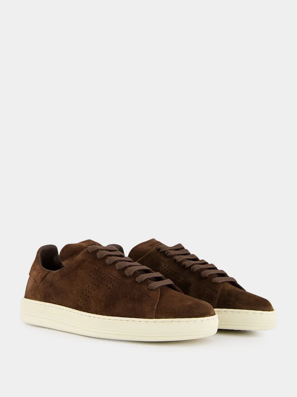 Brown Suede Warwick Sneakers