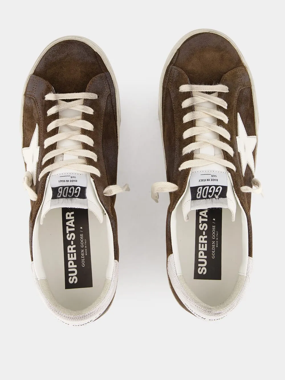 Brown Super-Star Classic Sneakers