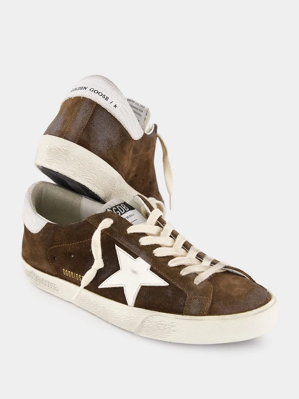 Brown Super-Star Classic Sneakers