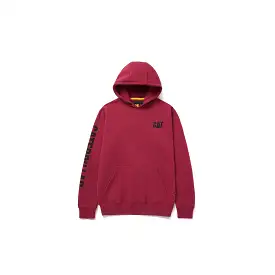 Caterpillar TM Banner Hooded Sweatshirt Brick