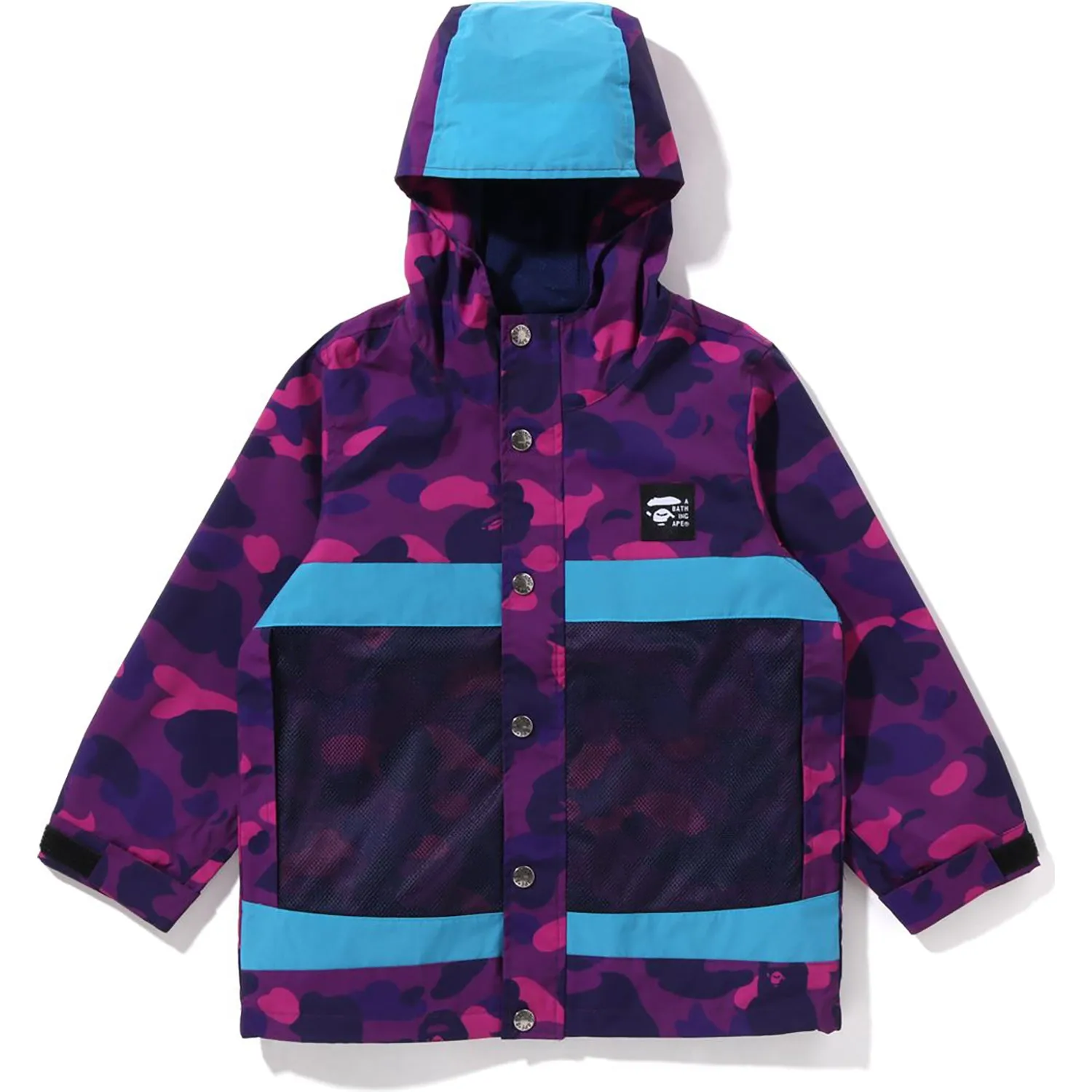 COLOR CAMO HOODIE JACKET KIDS