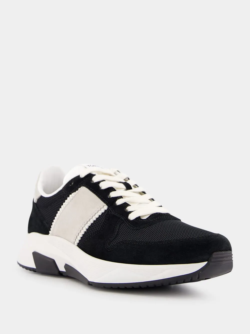 Colourblock Panelled Low-Top Sneakers