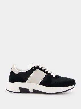 Colourblock Panelled Low-Top Sneakers