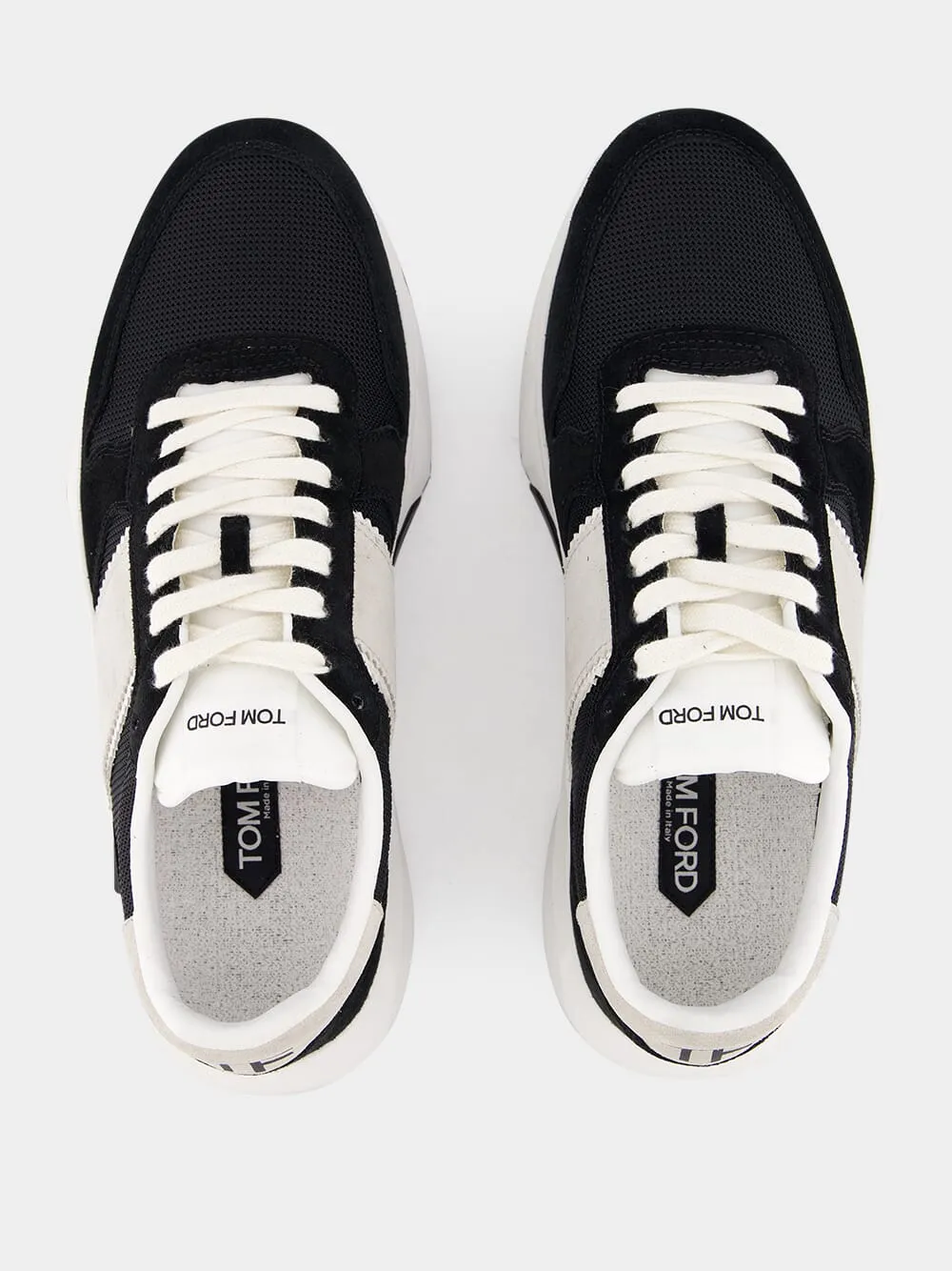 Colourblock Panelled Low-Top Sneakers