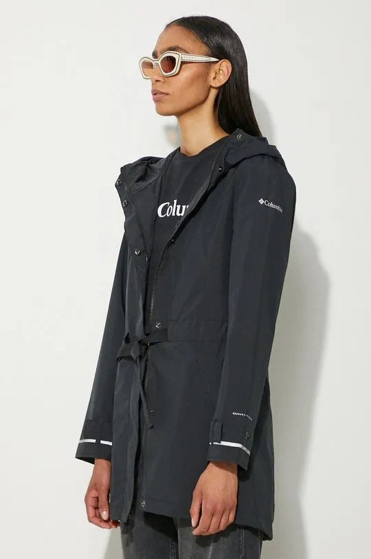 Columbia parka women's black color