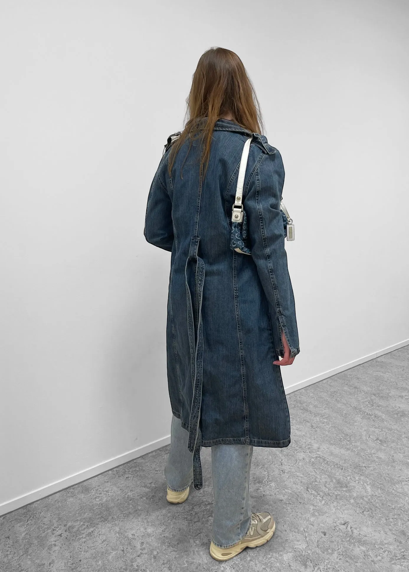 Denim Trenchcoat L