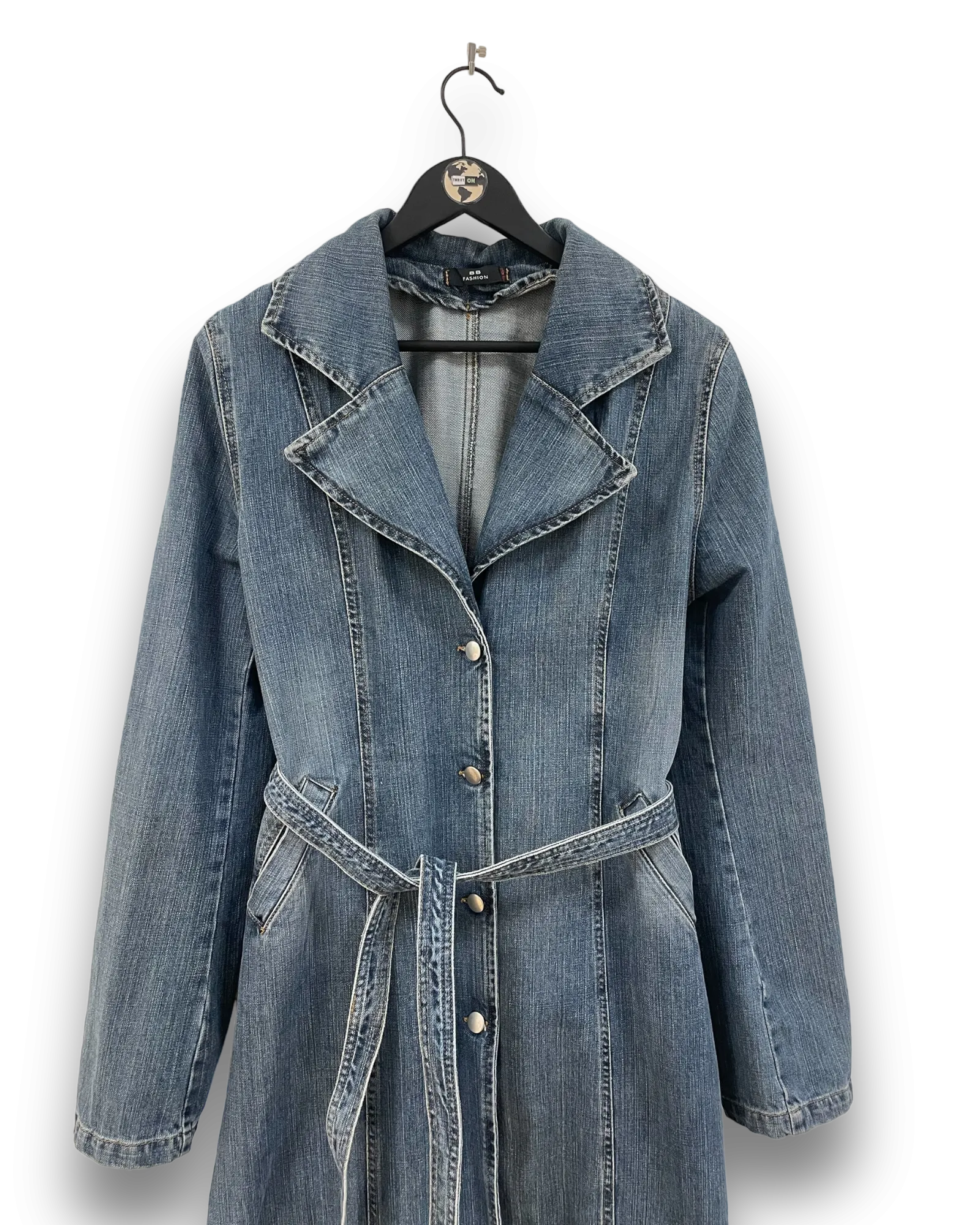 Denim Trenchcoat L