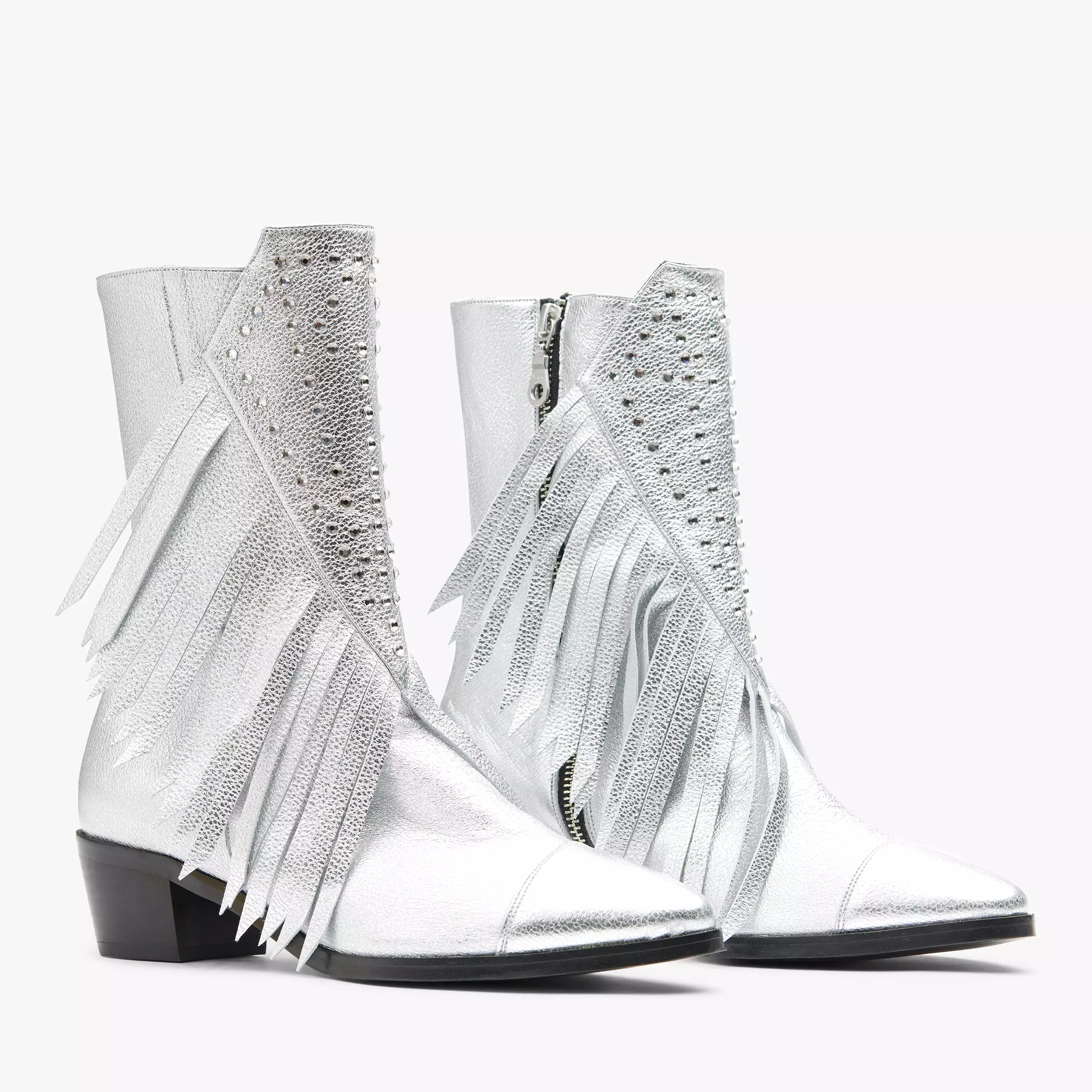 DIAMOND FRINGE BOOT - MADE TO ORDER