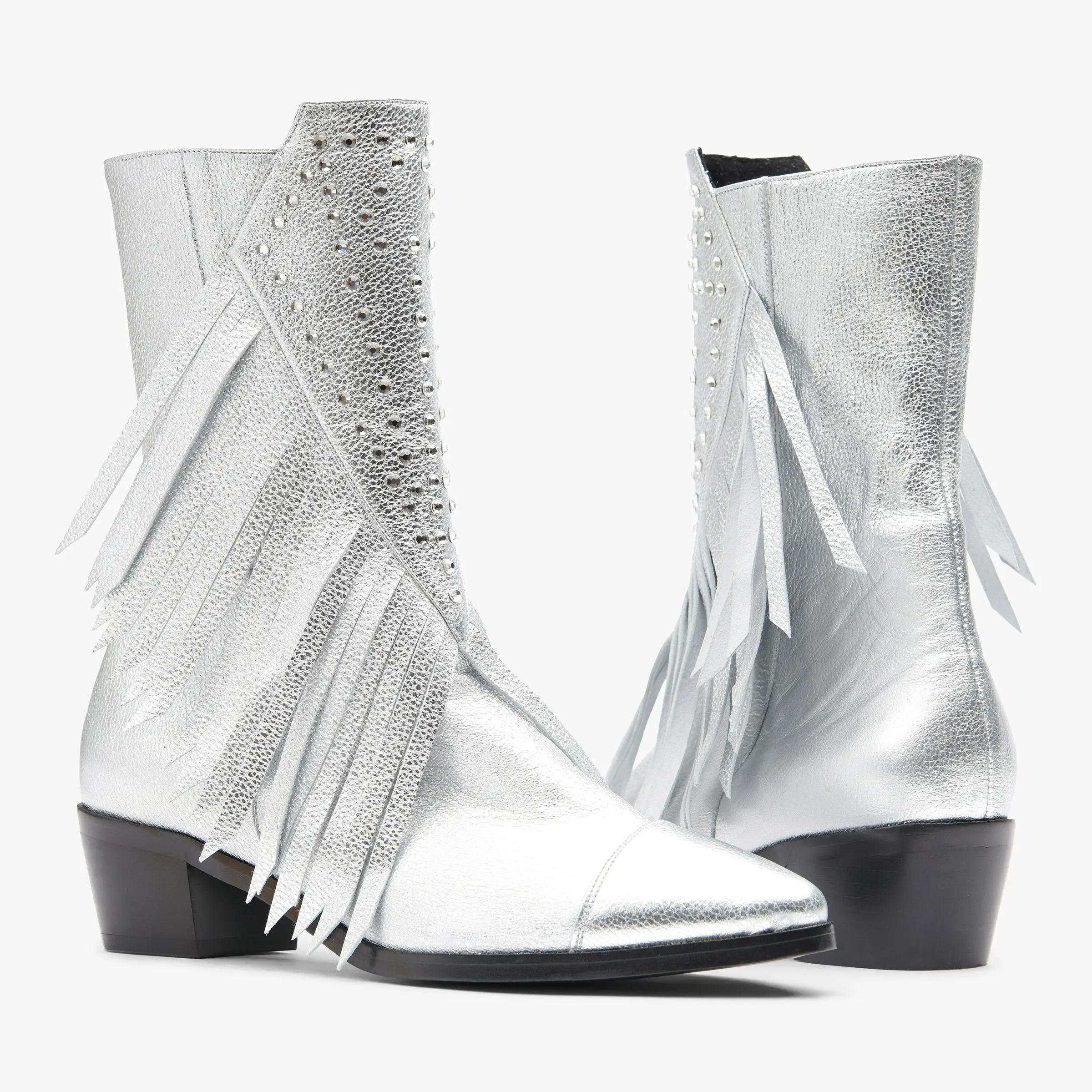 DIAMOND FRINGE BOOT - MADE TO ORDER