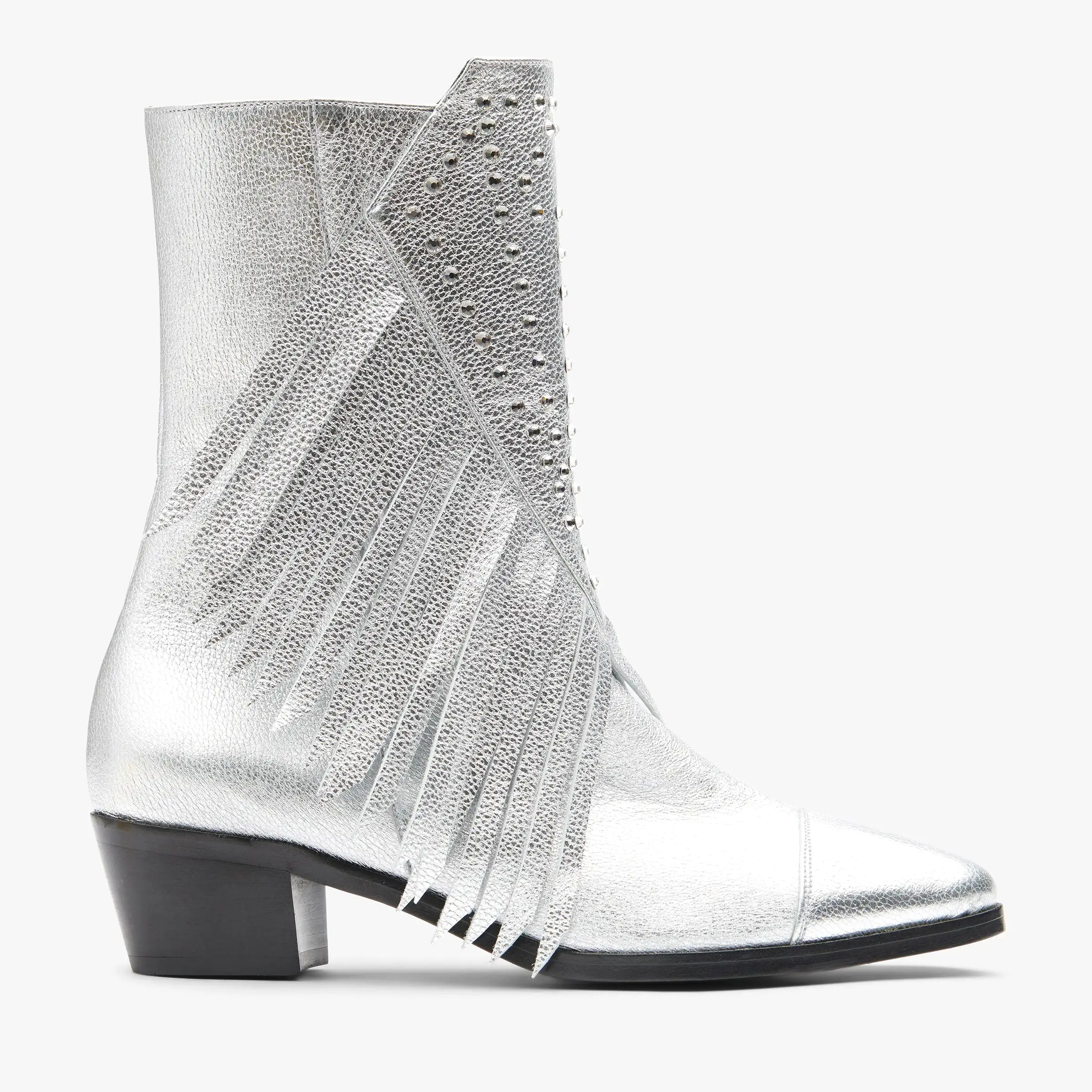 DIAMOND FRINGE BOOT - MADE TO ORDER