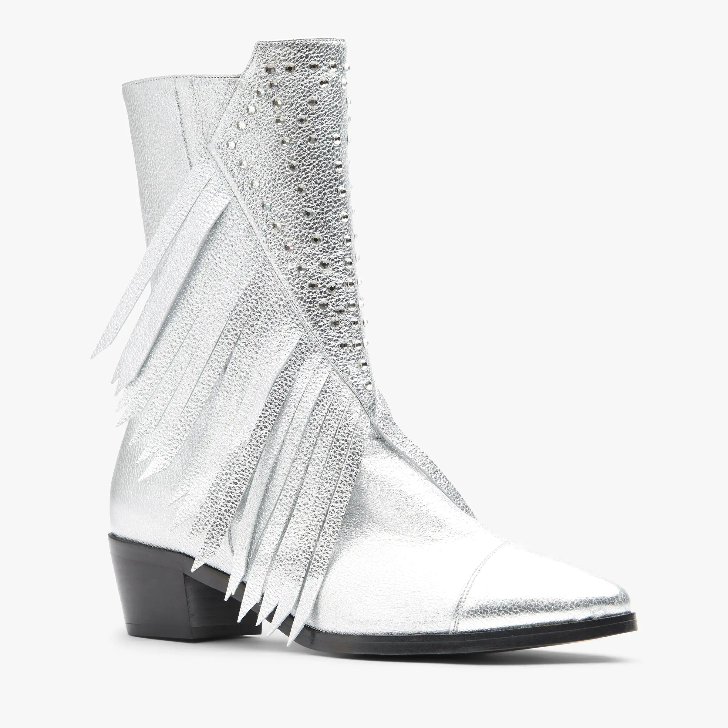 DIAMOND FRINGE BOOT - MADE TO ORDER