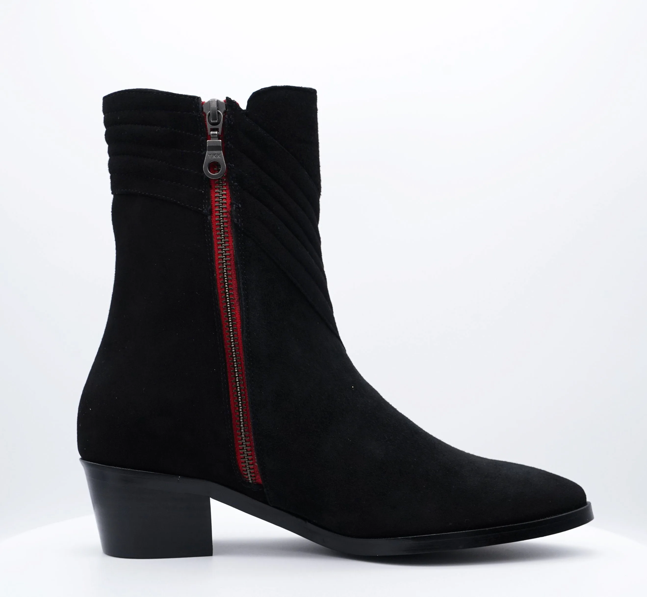 DONNA BOOT BLACK SUEDE