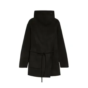 DOUBLEFACE CASHMERE CABAN Woman Black