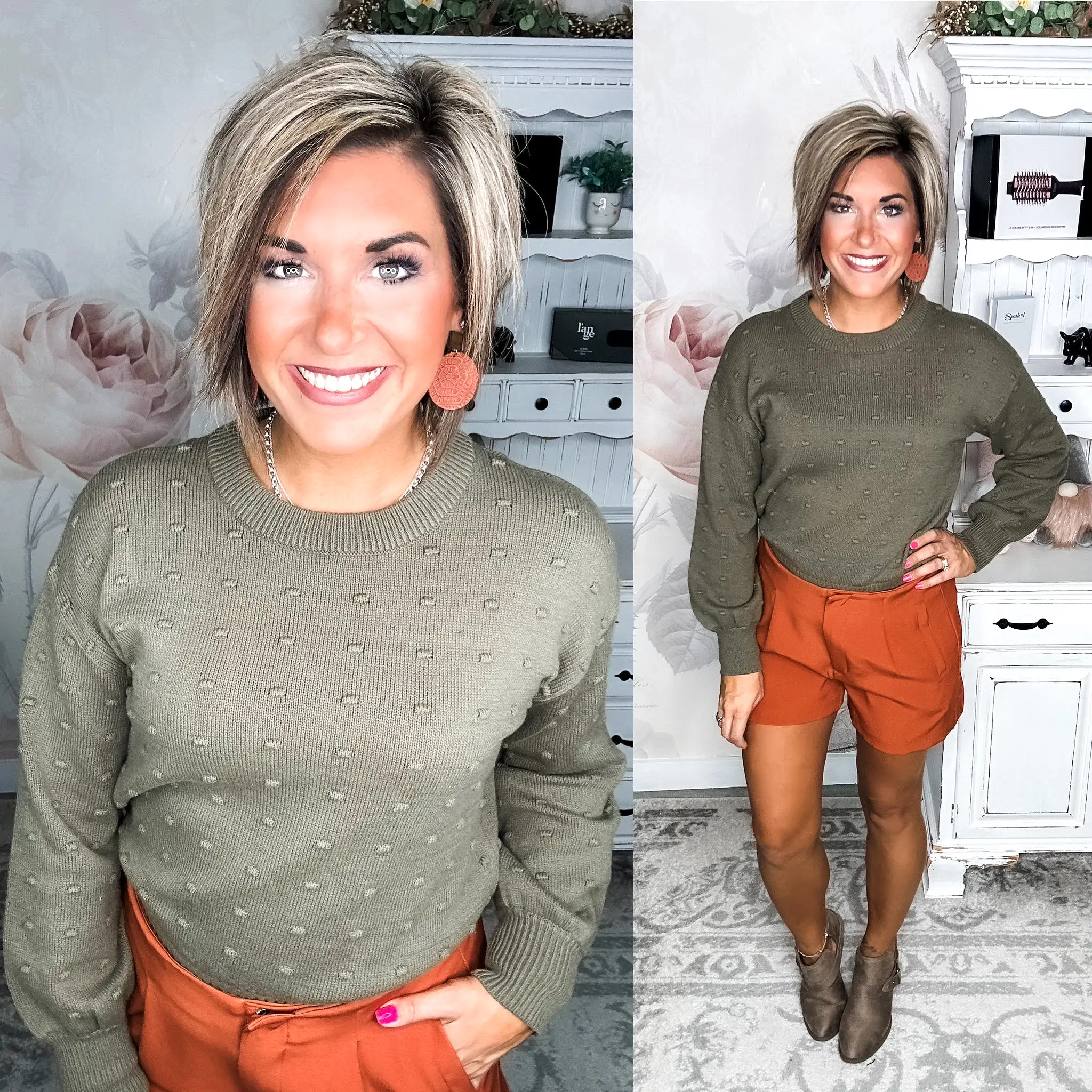 Dreaming of Tomorrow Sweater - Olive