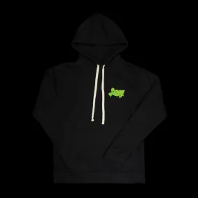 Dripping Cola Script Black Hoodie