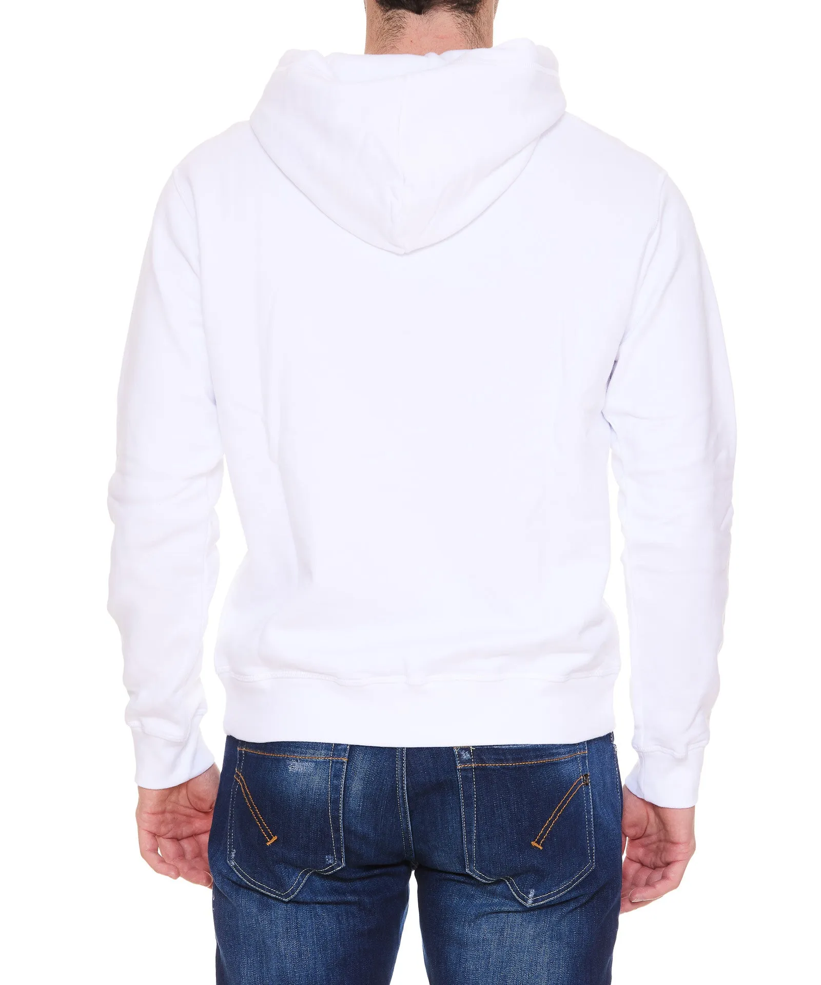 Dsquared2 Logo Printed Drawstring Hoodie