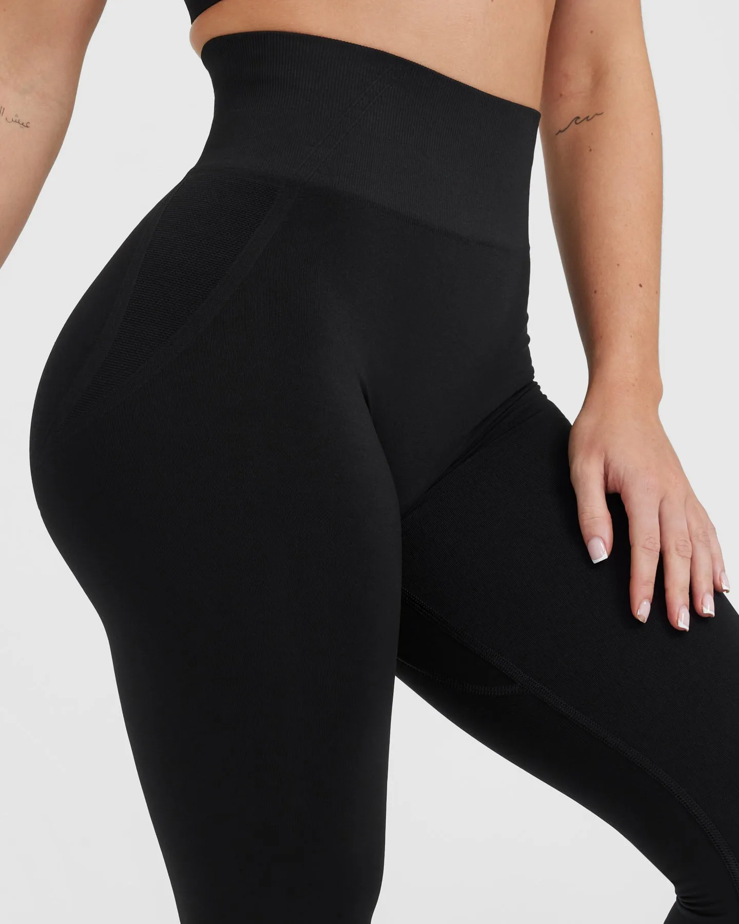 Effortless Seamless Leggings | Black