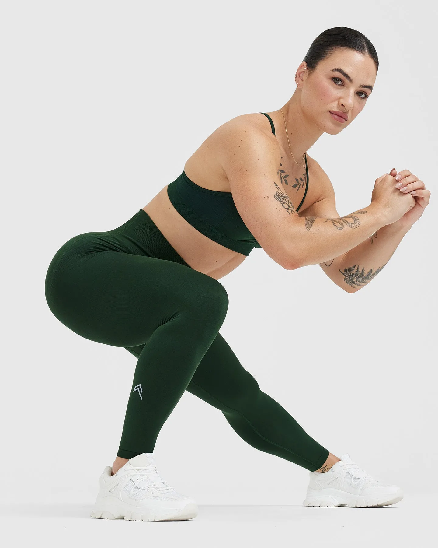 Effortless Seamless Leggings | Evergreen