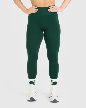 Effortless Seamless Leggings | Racing Green