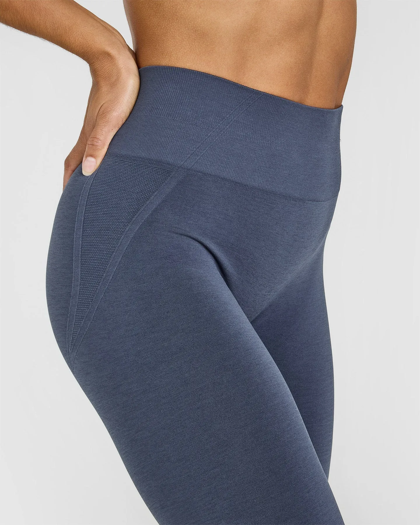 Effortless Seamless Leggings | True Blue