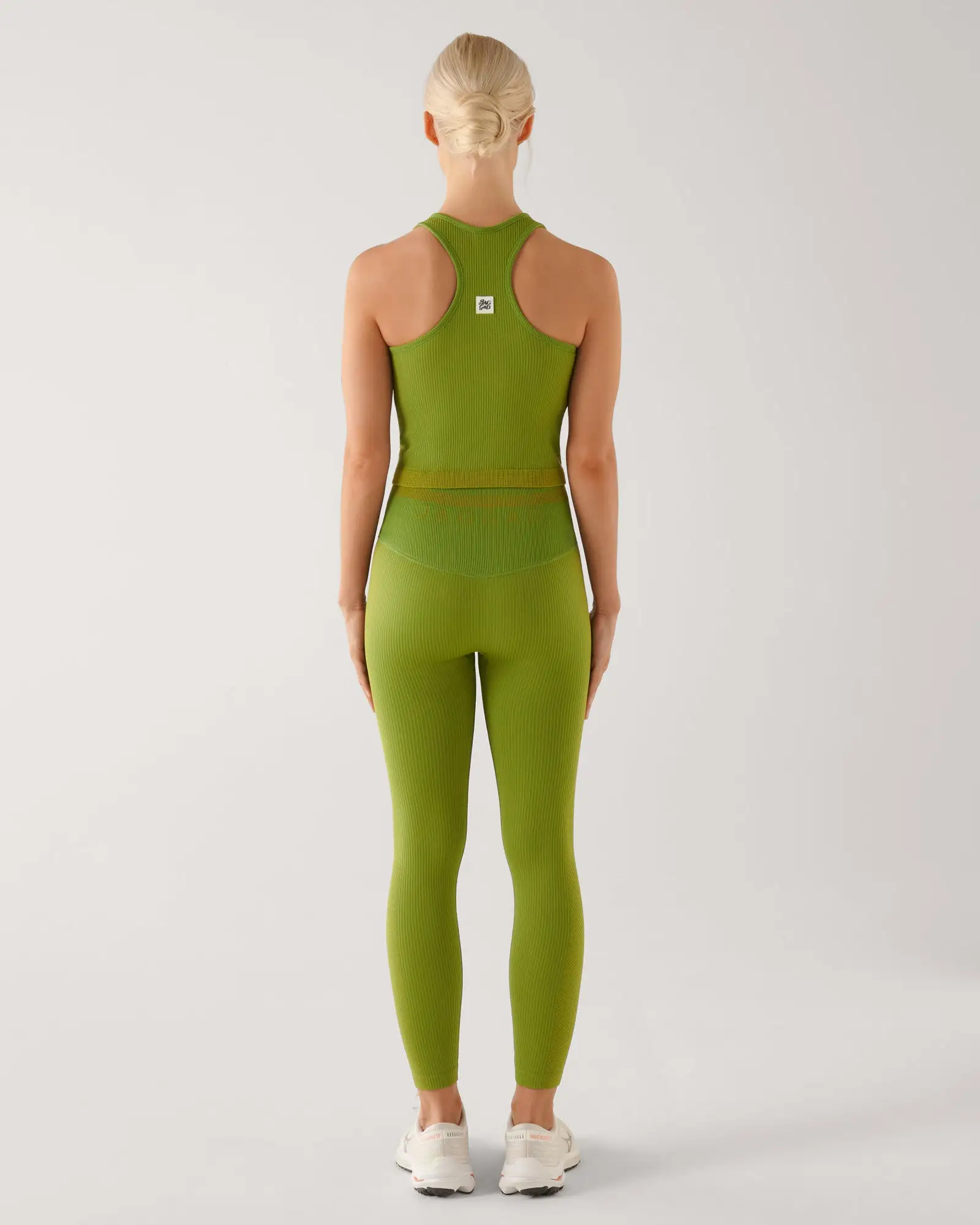 ELEVATION SEAMLESS FULL LENGTH HIGH WAIST LEGGING GREEN