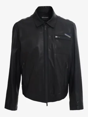 Emporio Armani Leather Jacket