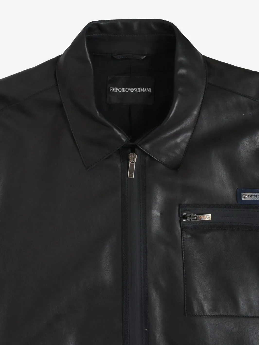 Emporio Armani Leather Jacket