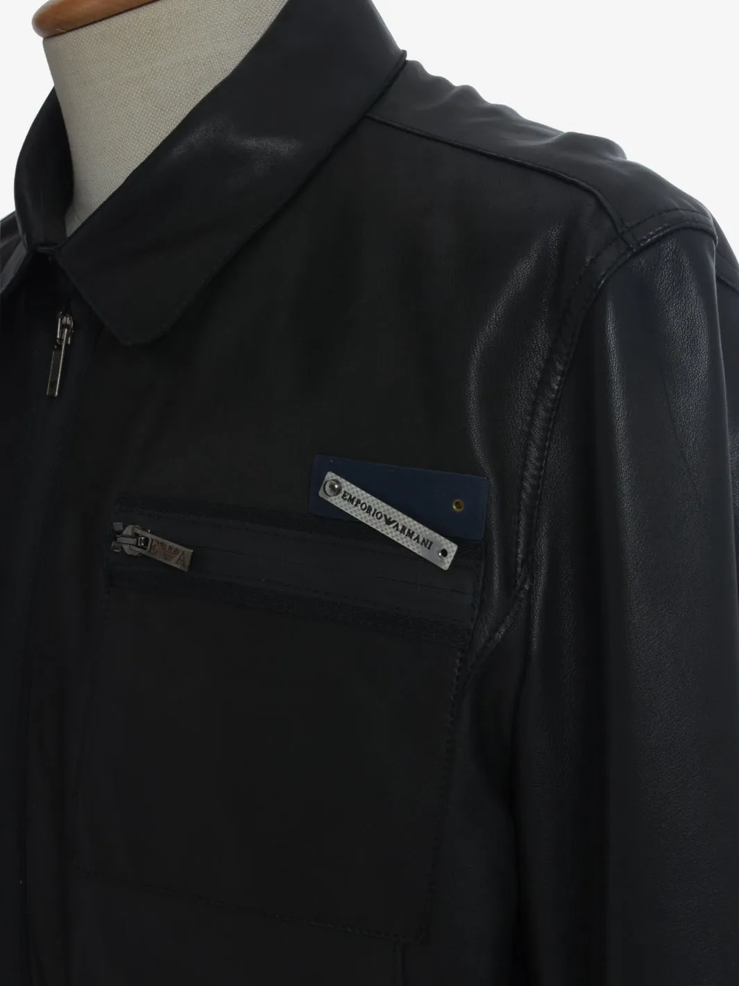 Emporio Armani Leather Jacket