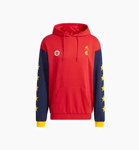 Eric Emanuel McDonalds Hoodie Mens Hoodie - Red/Blue