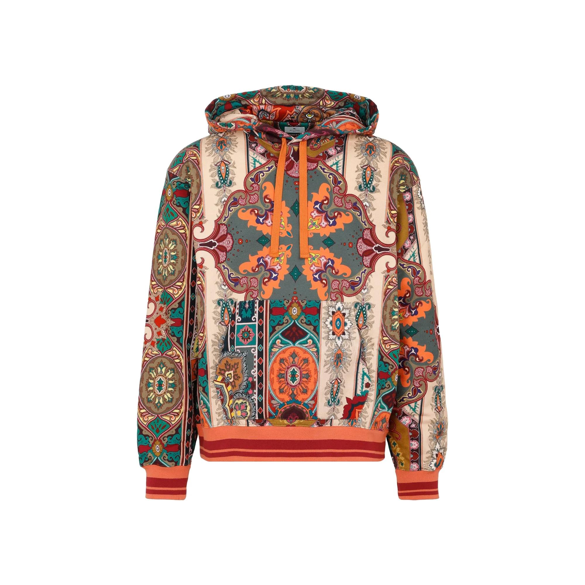 Etro Paisley Printed Drawstring Hoodie