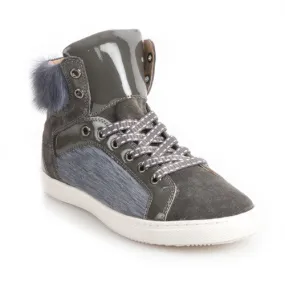 FALKLAND Grey Hightop Sneaker