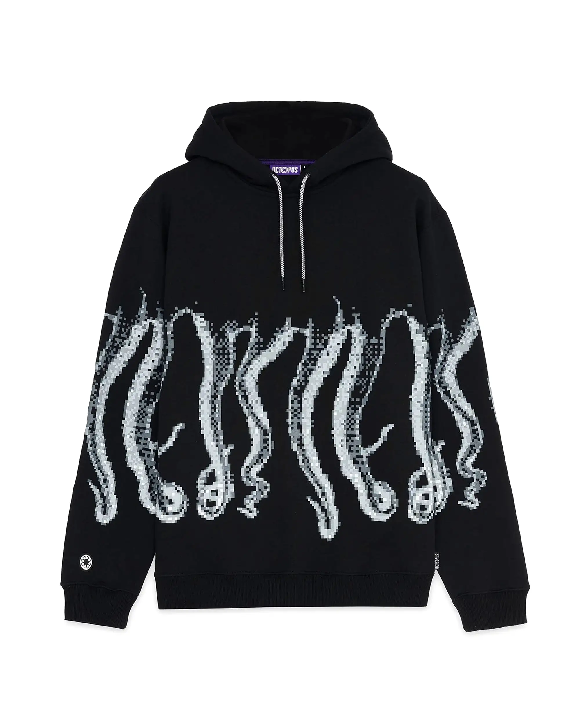 Felpa Octopus Censored Outline Hoodie